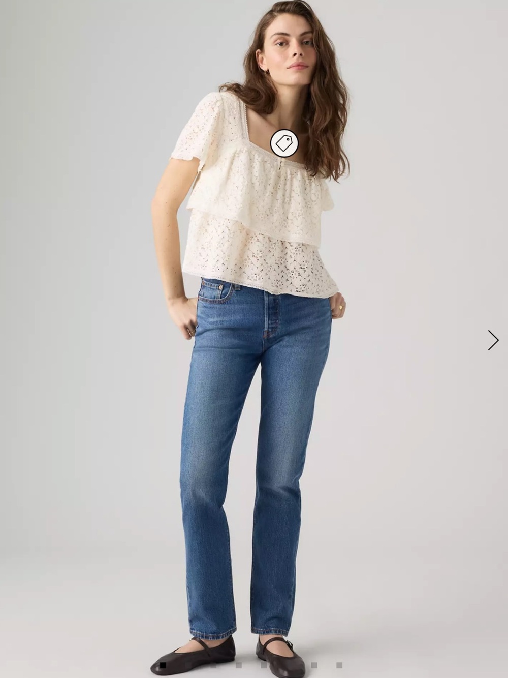 Levi’s 501 Jeans Medium Wash High Rise Straight Leg